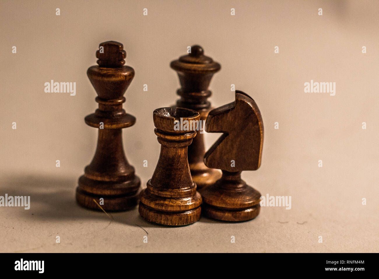 Black chess pieces hi-res stock photography and images - Alamy