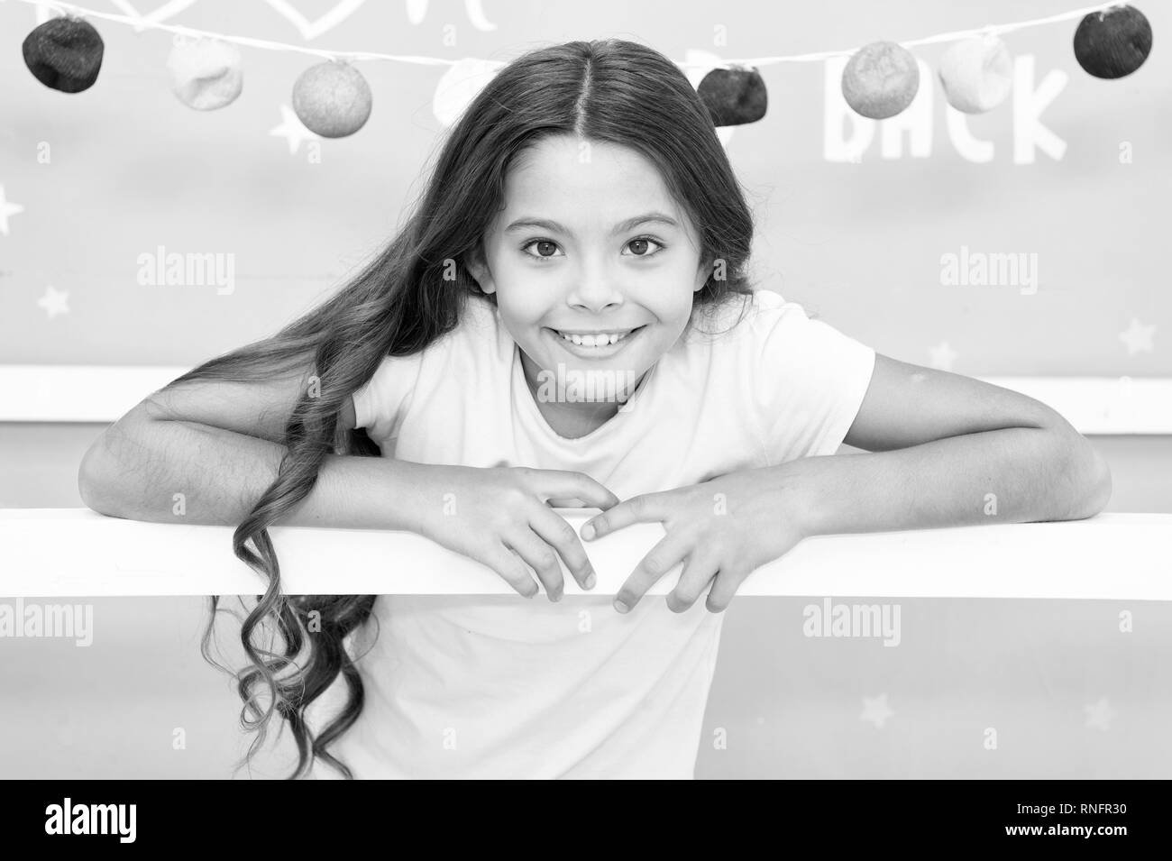 Curly Baby Hair Black And White Stock Photos Images Alamy