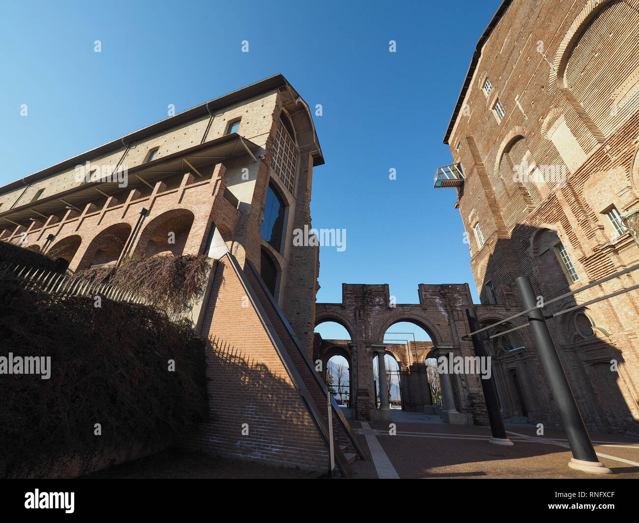 Castello di Rivoli castle in Rivoli, Italy Stock Photo Alamy