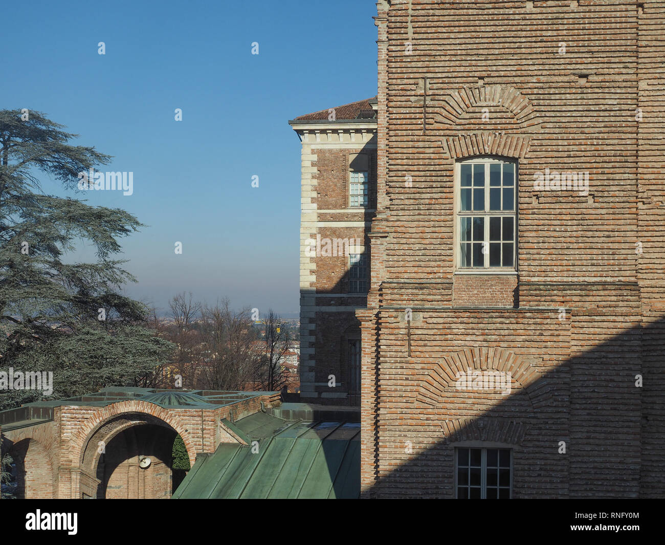 Castello di Rivoli castle in Rivoli, Italy Stock Photo Alamy