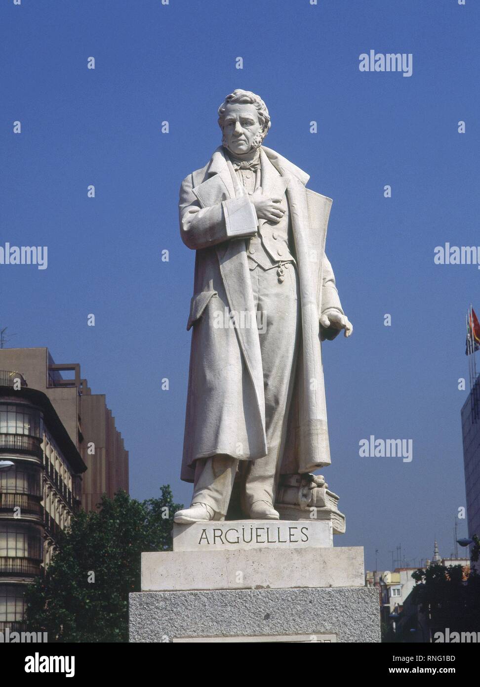 MONUMENTO A ARGÜELLES EN LA CALLE PRINCESA. Location: EXTERIOR. MADRID ...