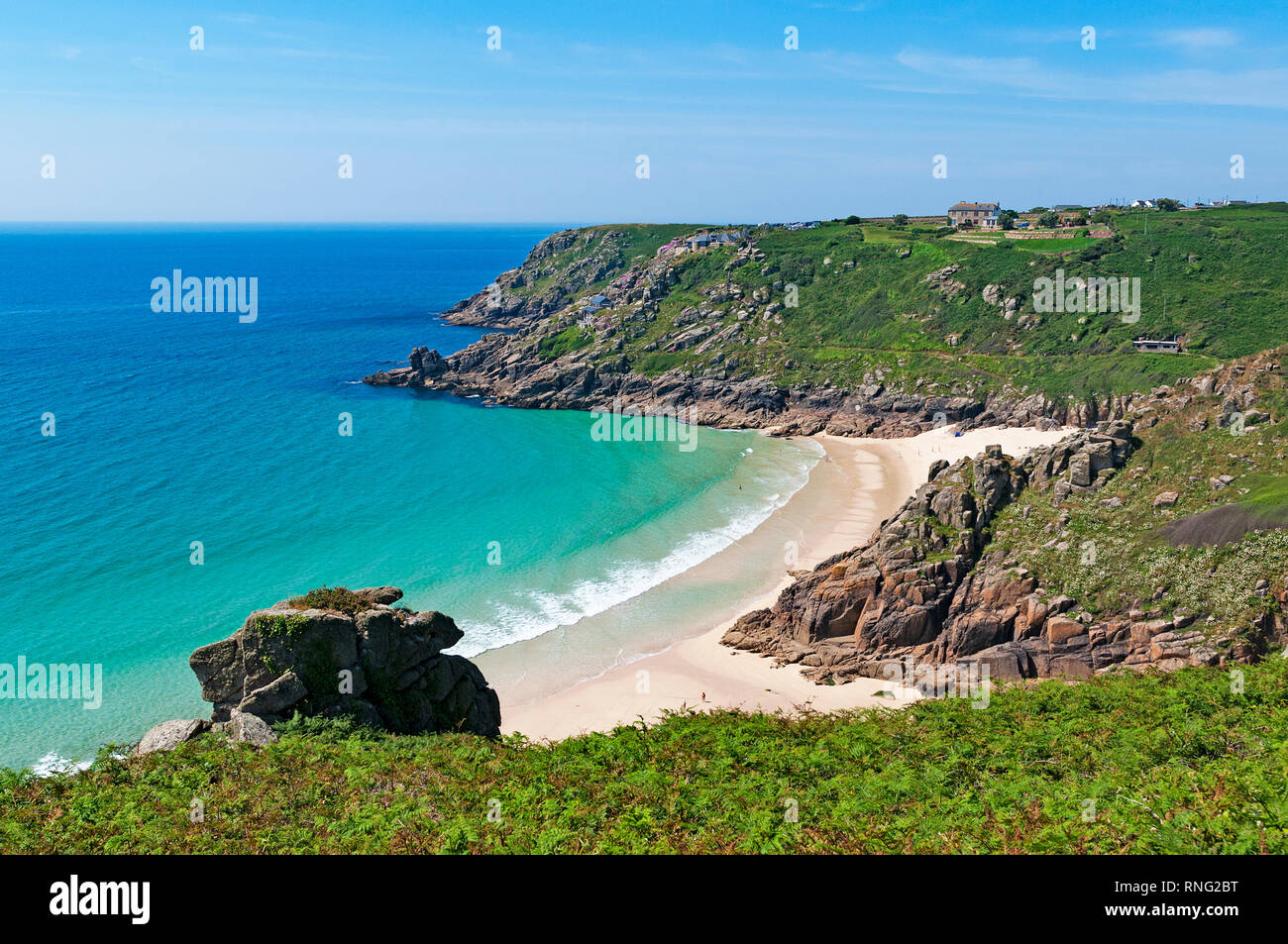 porthcurno-beach-cornwall-hi-res-stock-photography-and-images-alamy