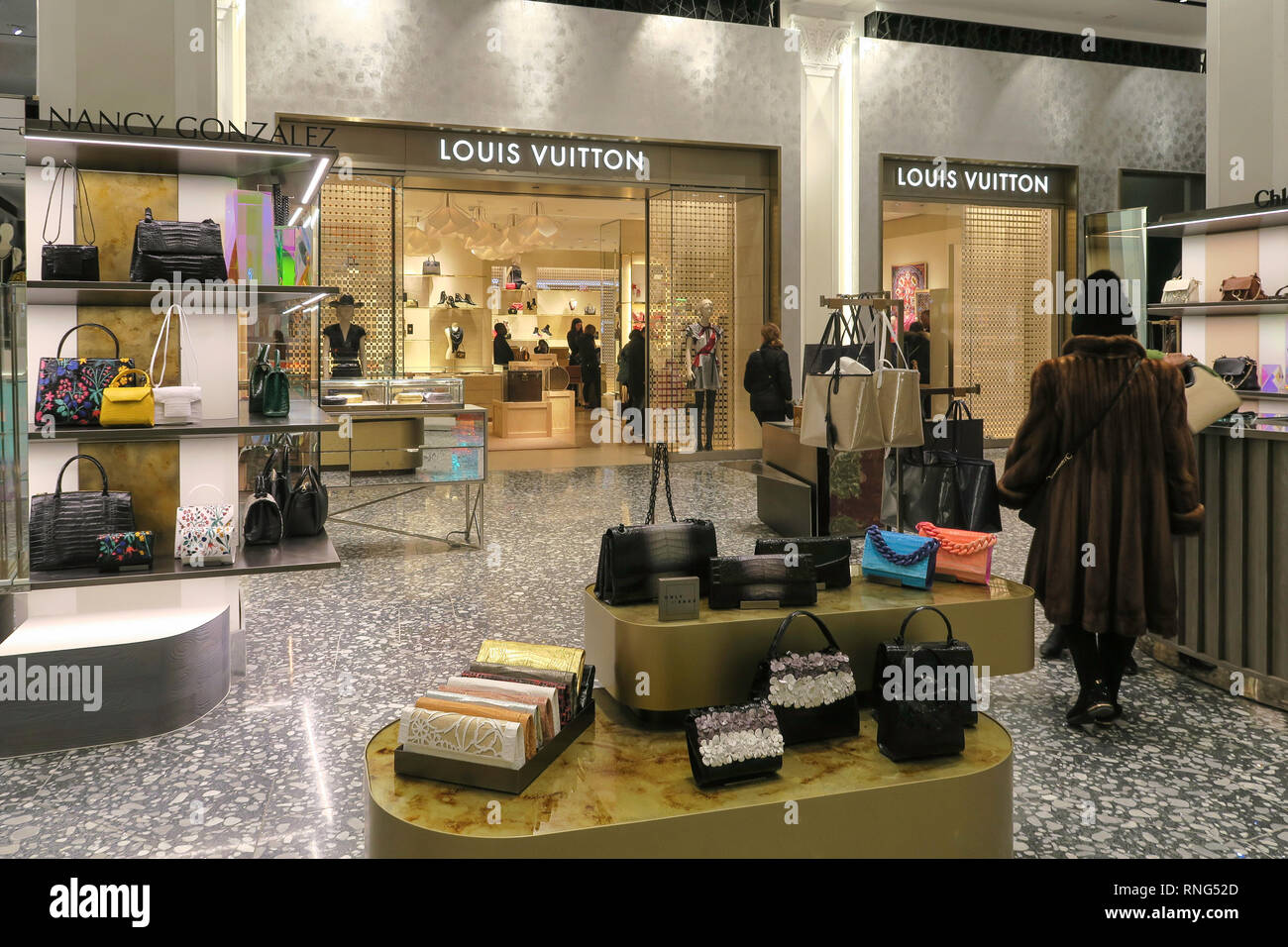 Louis Vuitton Bal Harbour Saks store, United States