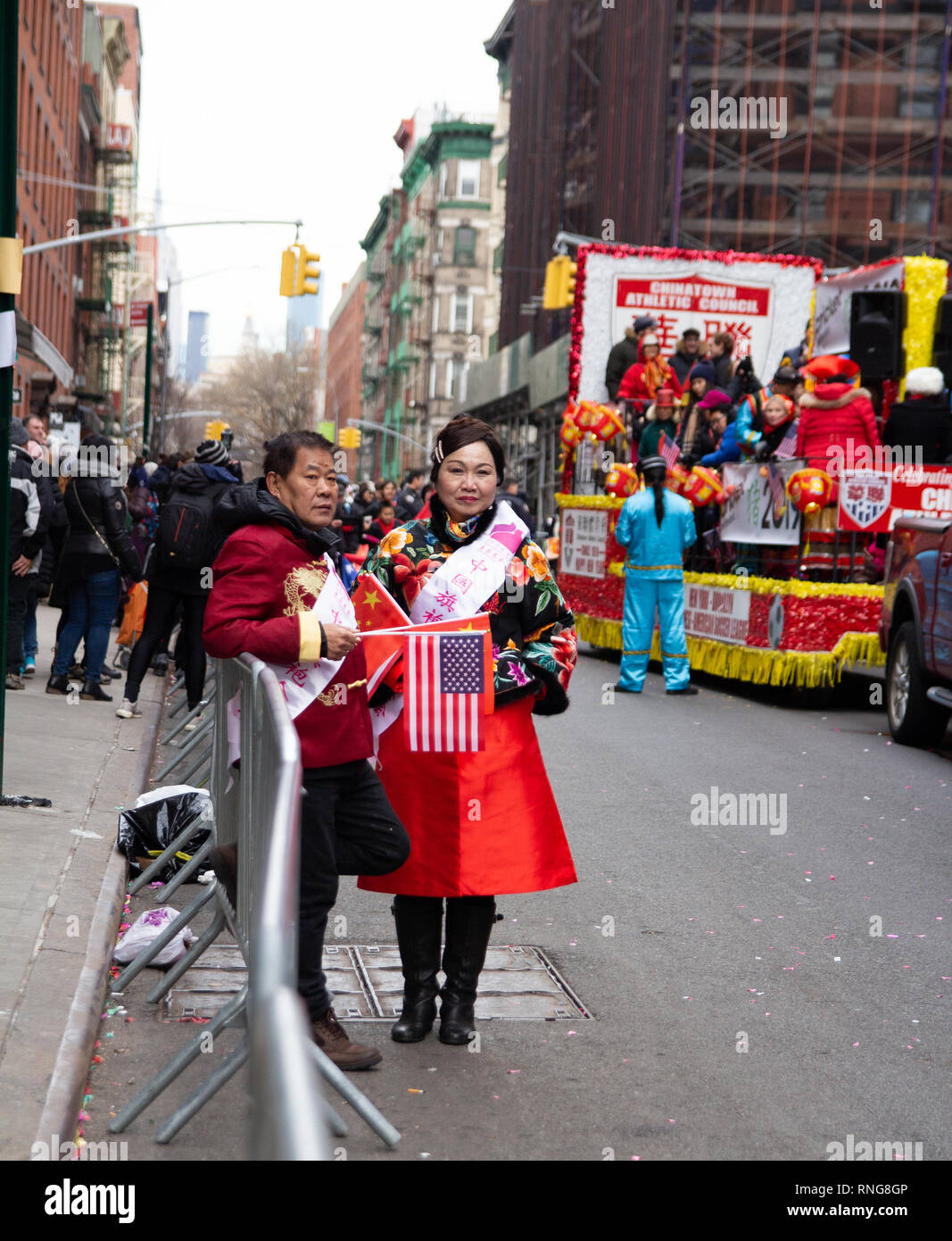 Chinese New year in Chinatown New York city Stock Photo - Alamy