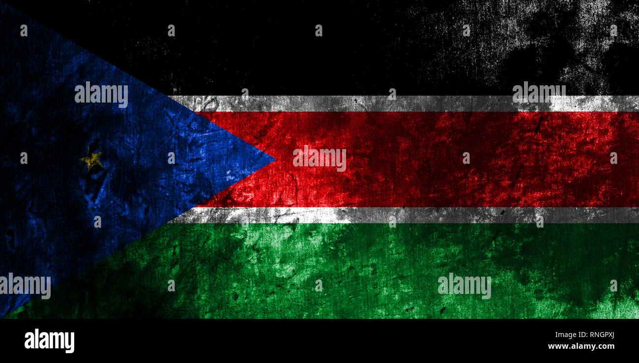 Fabric flag of the south sudan hi-res stock photography and images - Alamy