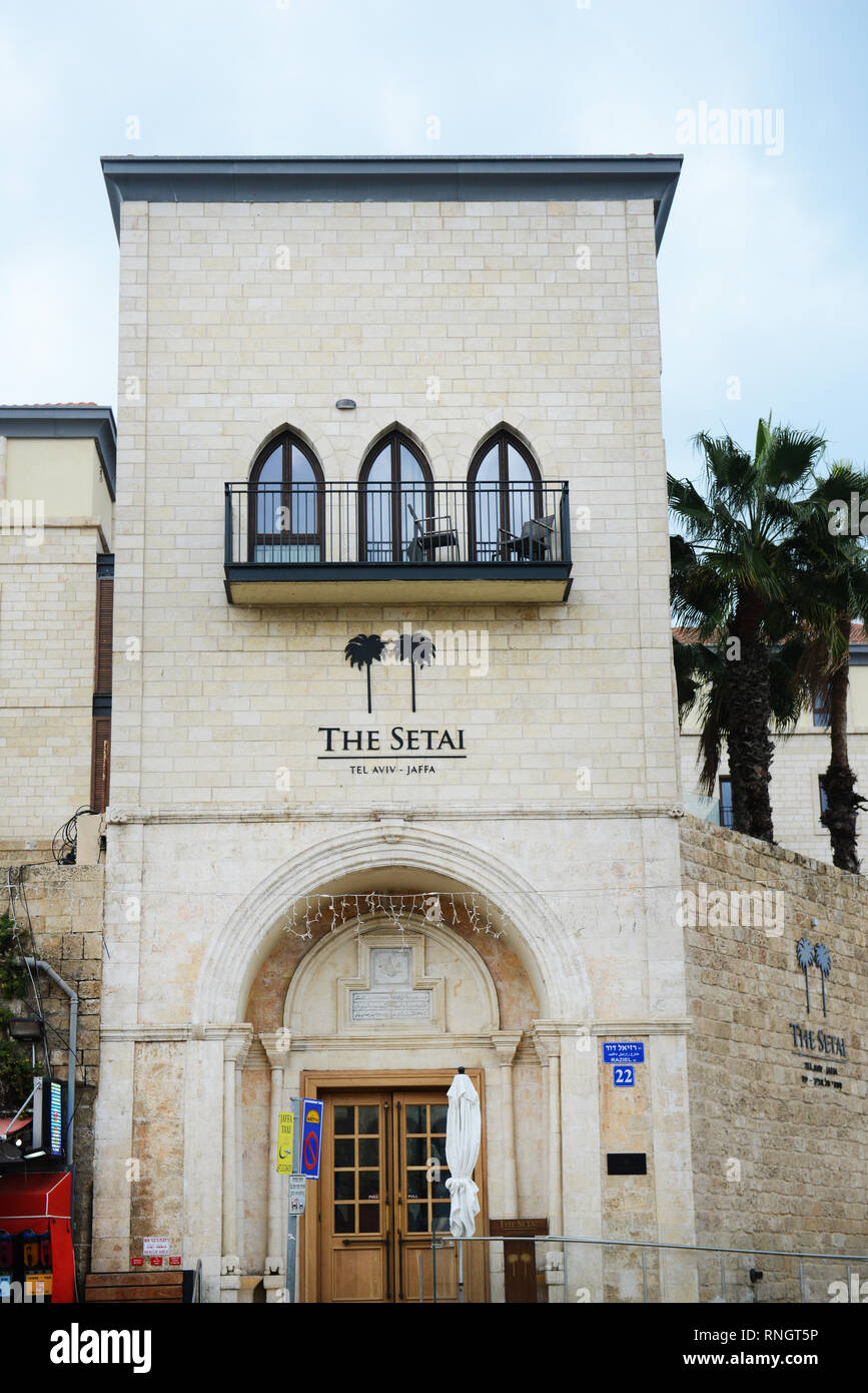 The setai hotel in jaffa stock photo alamy
