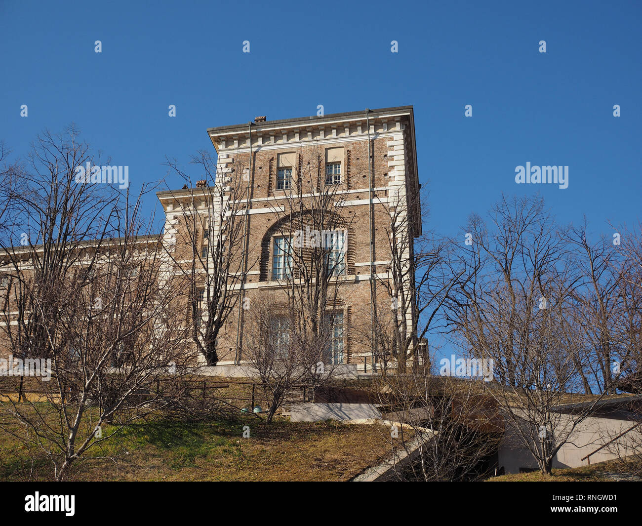 Castello di Rivoli castle in Rivoli, Italy Stock Photo Alamy