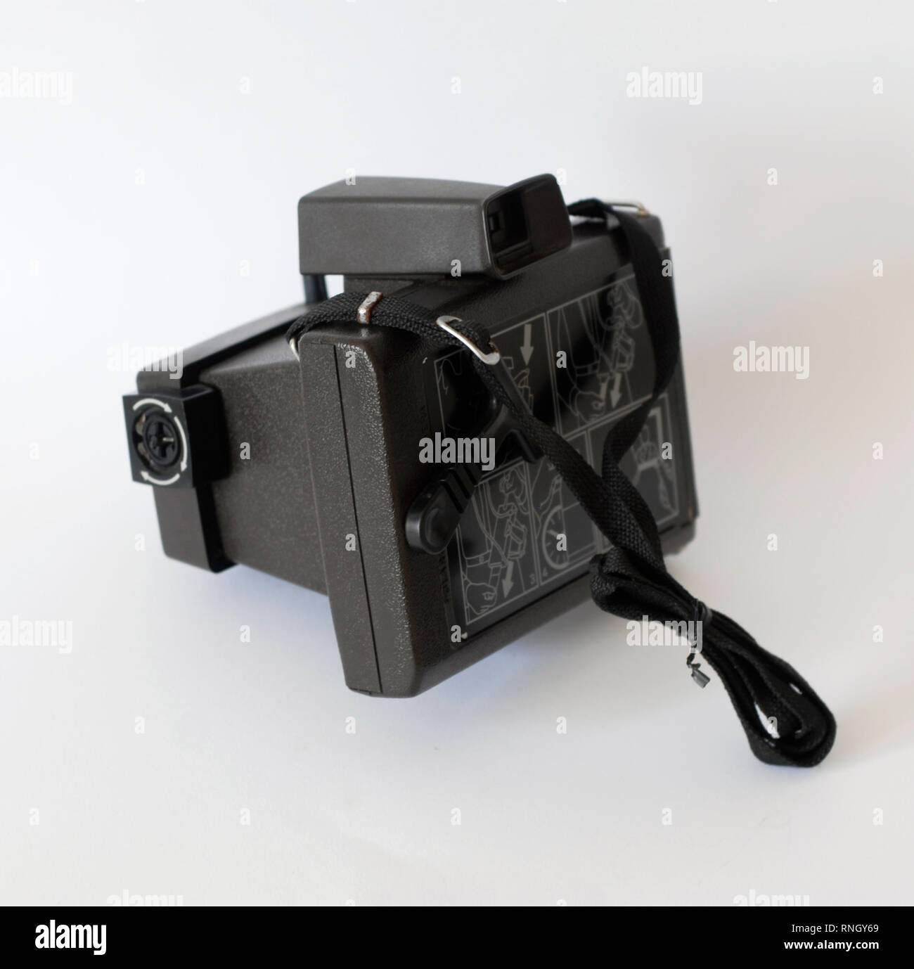 Vintage analogic Polaroid instant camera EE33. Original, 70's. Made in the  UK Stock Photo - Alamy