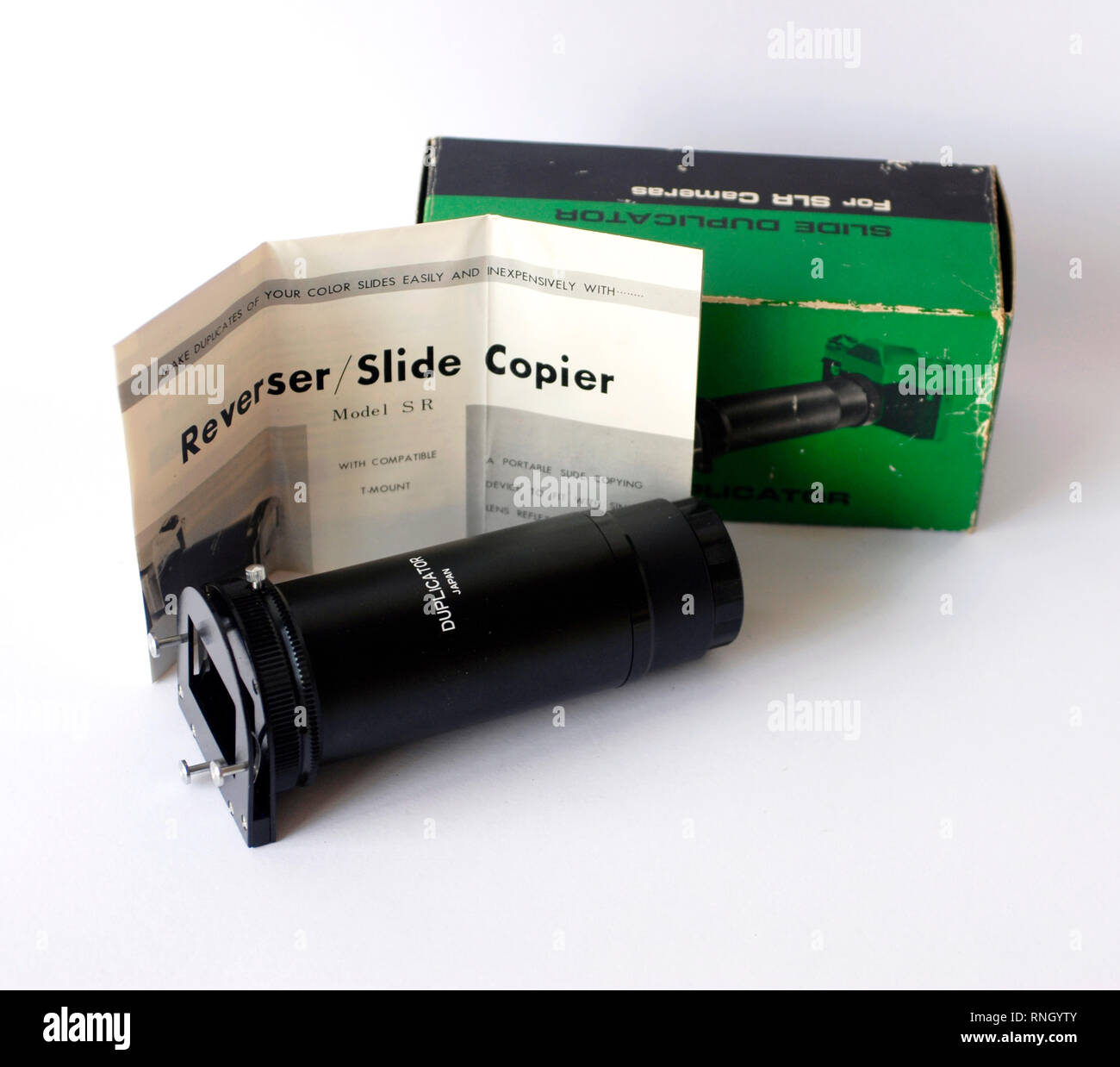Slide duplicator for SLR cameras, Made in Japan. Slide duplicator ...