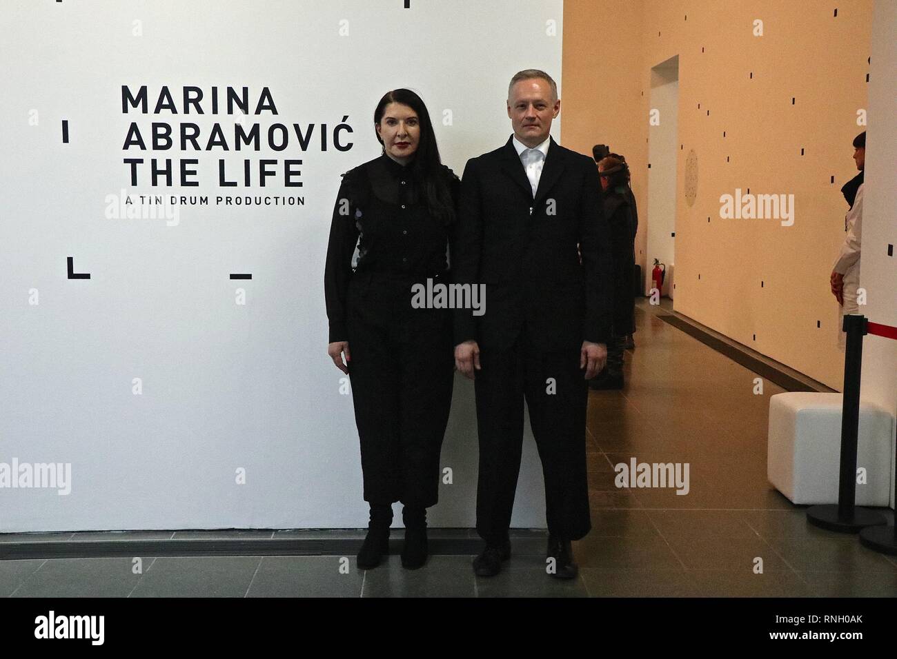 Marina Abramovic The life . 19 - 24 February 2019 Serpentine Galleries Stock Photo