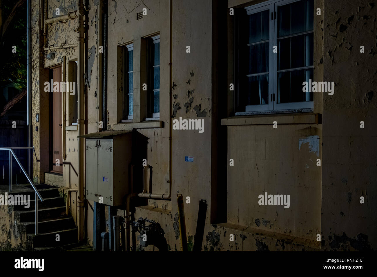 Spooky alley hi-res stock photography and images - Alamy
