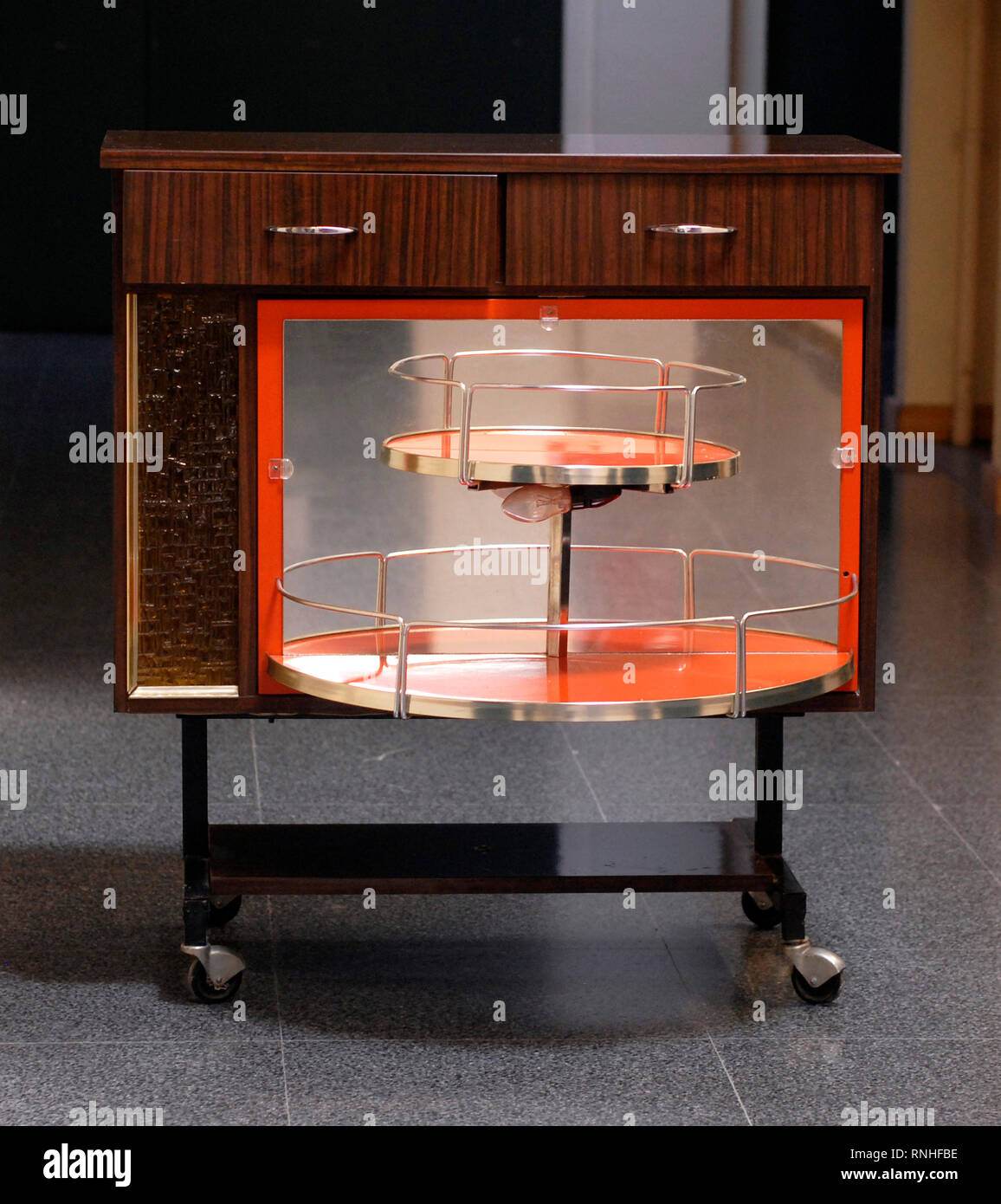 Formica vintage bar Original, seventies Stock Photo Alamy