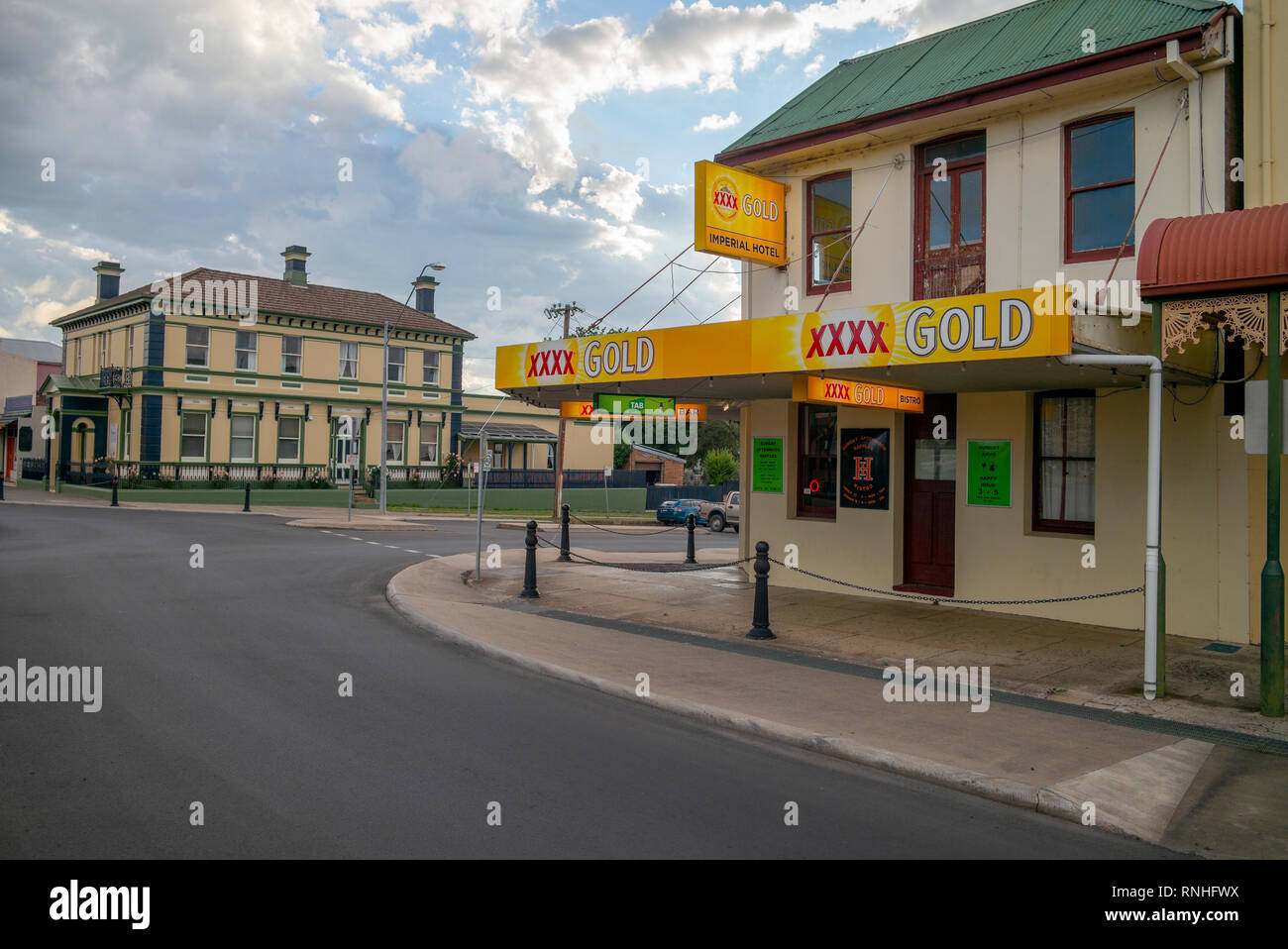 the Imperial Hotel in grey street, glen innes, new south wales