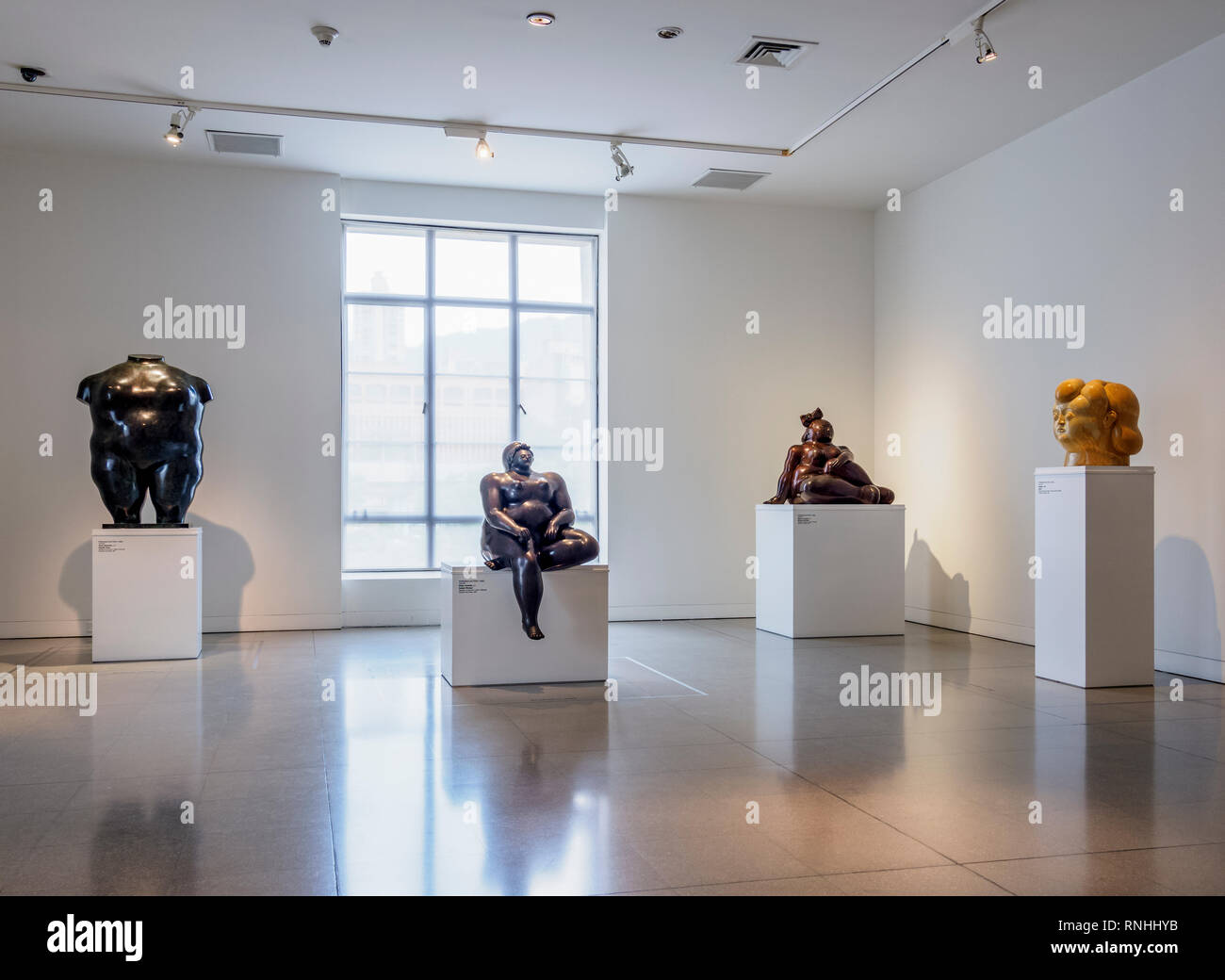 Sculptures By Fernando Botero Museum Of Antioquia Interior