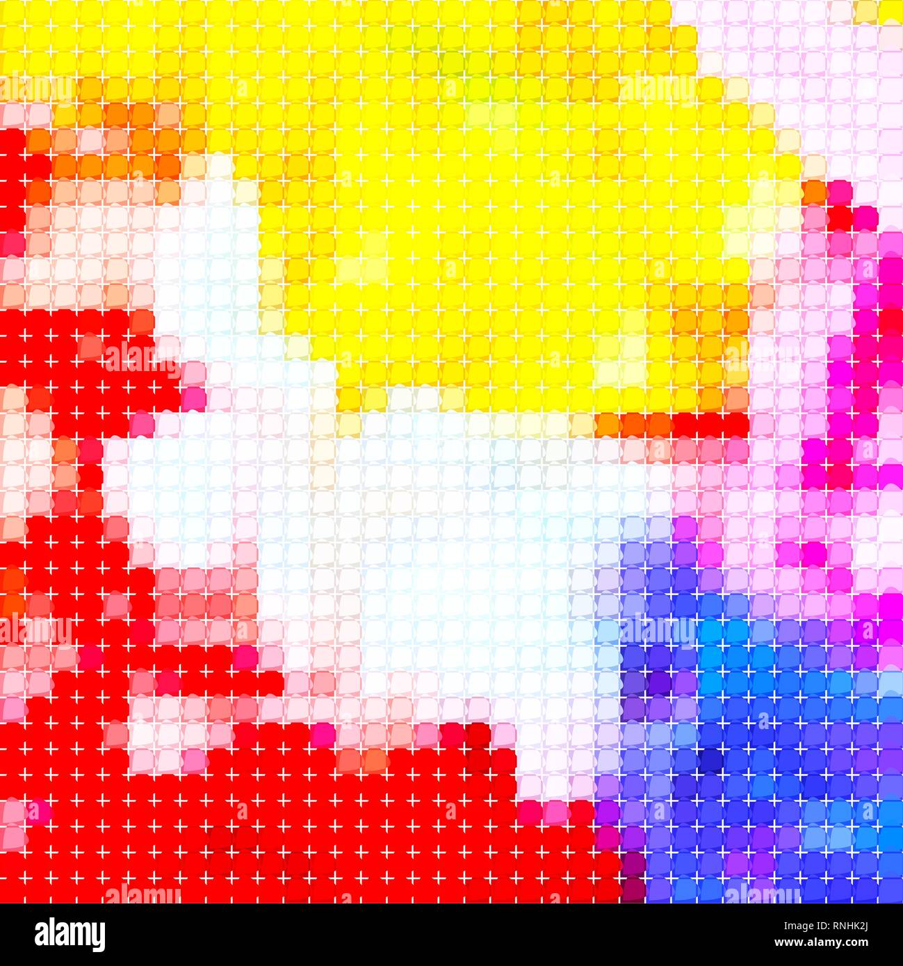 colorful background in pixel art Stock Vector Image & Art - Alamy