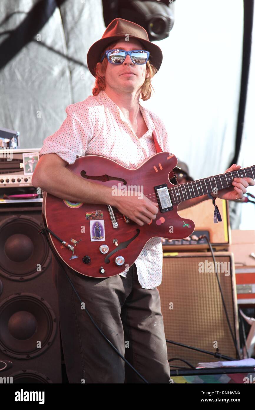 Guitarist and vocalist Scott McMicken of the rock band Dr. Dog is shown ...
