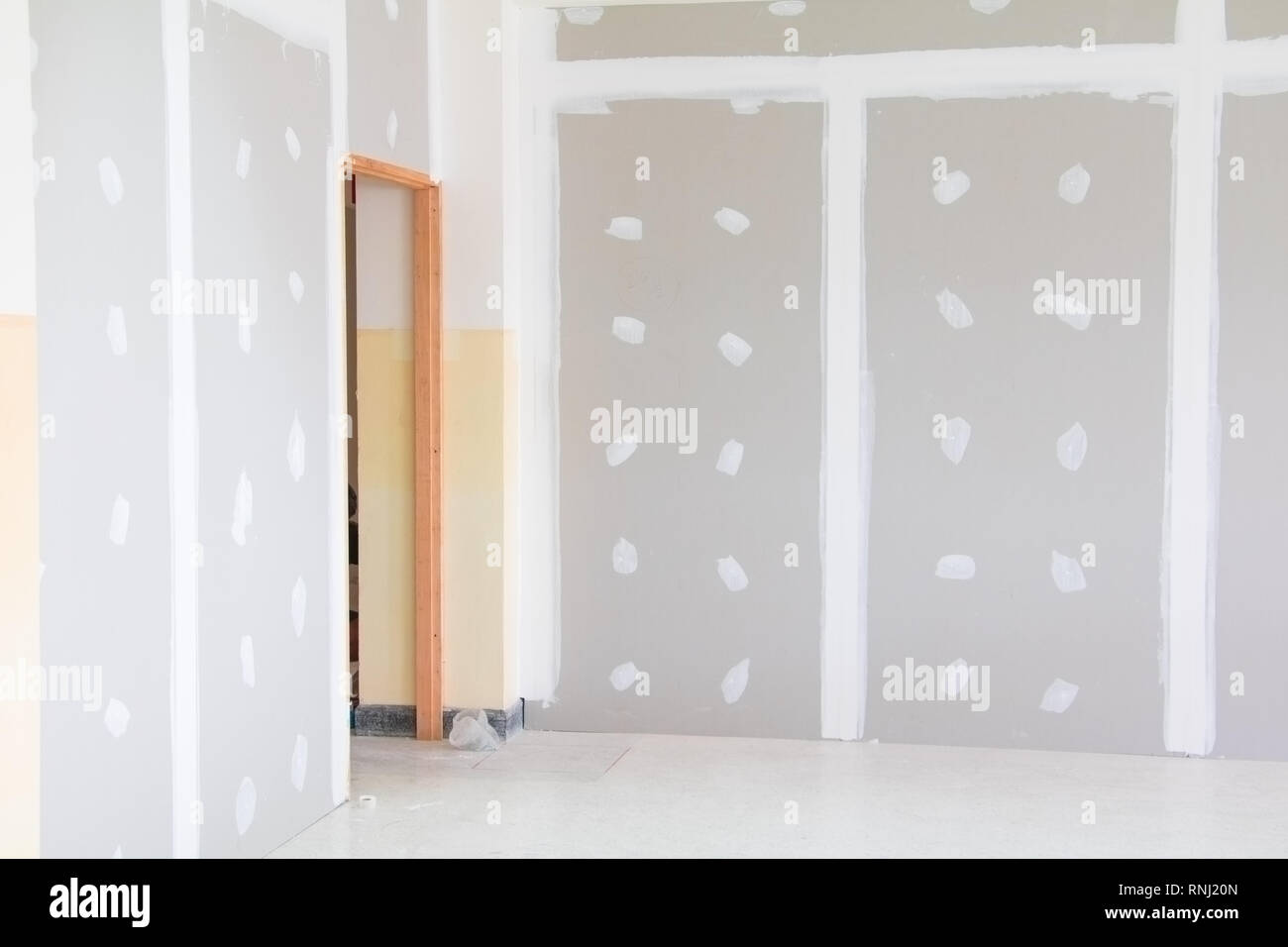 Gypsum Board Ceiling House Construction Stock Photos Gypsum