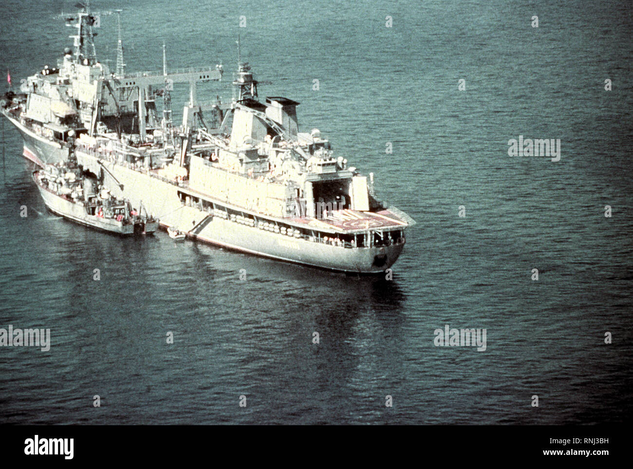 Soviet berezina replenishment ship hi-res stock photography and images ...