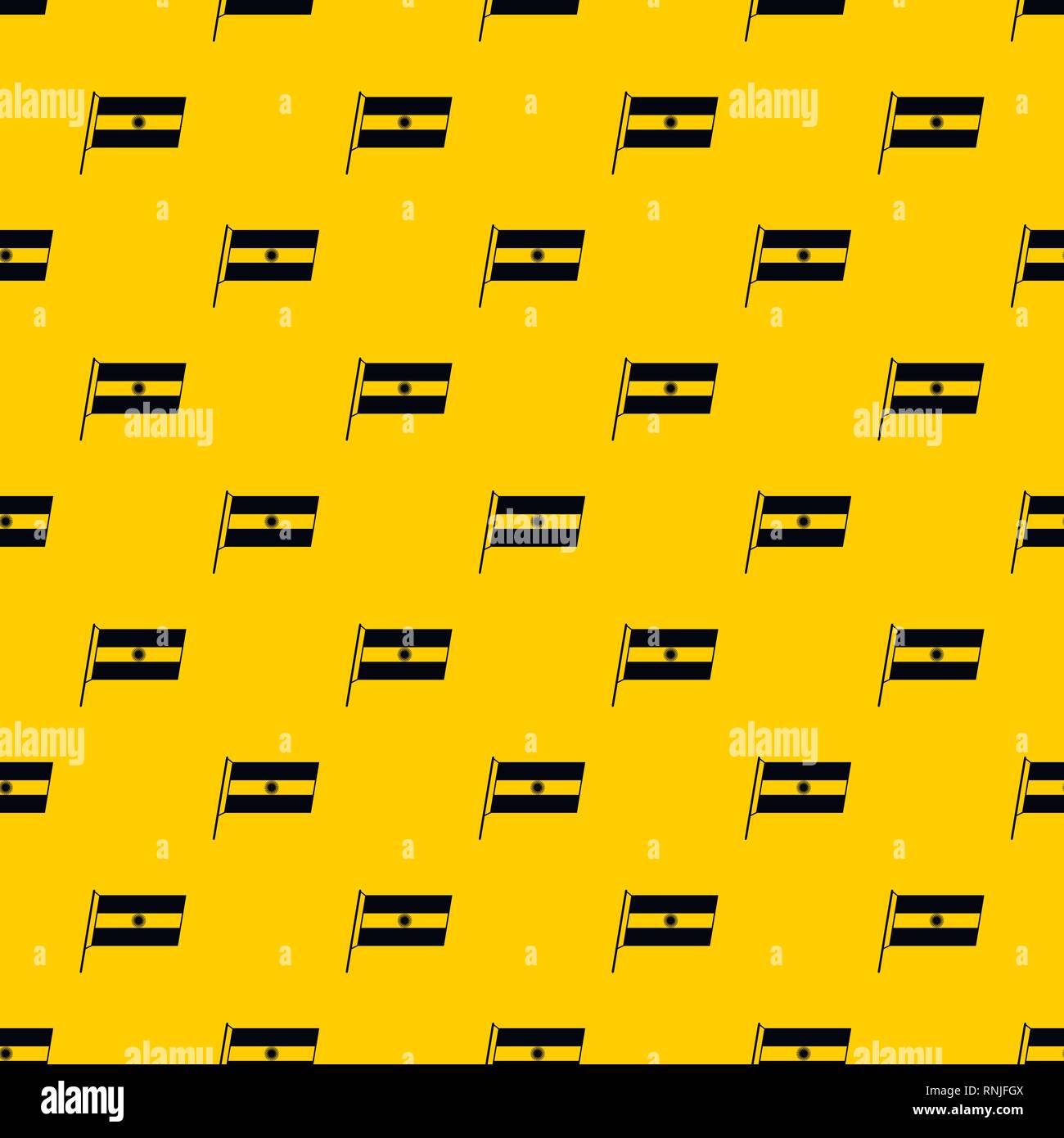 Flag of Argentina pattern vector Stock Vector