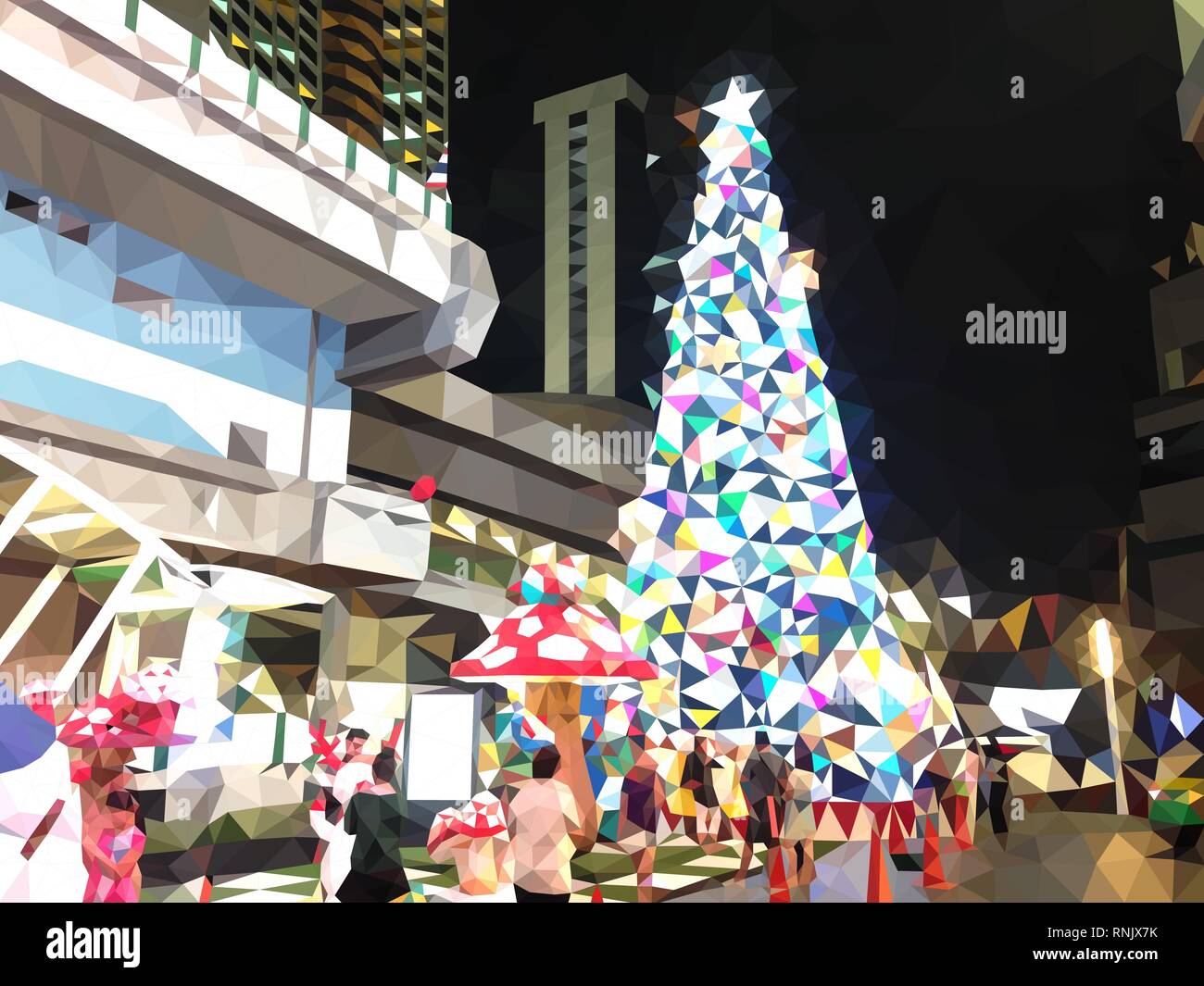 Vector merry christmas Stock Vector Image & Art - Alamy
