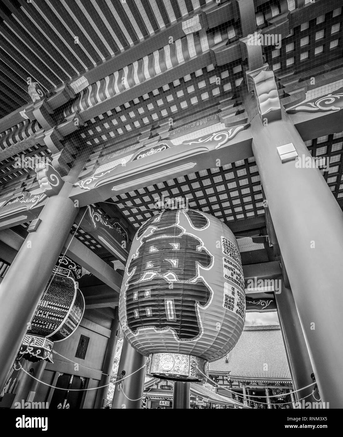 Sensoji Temple also called Asakusa Temple in Tokyo Stock Photo Alamy