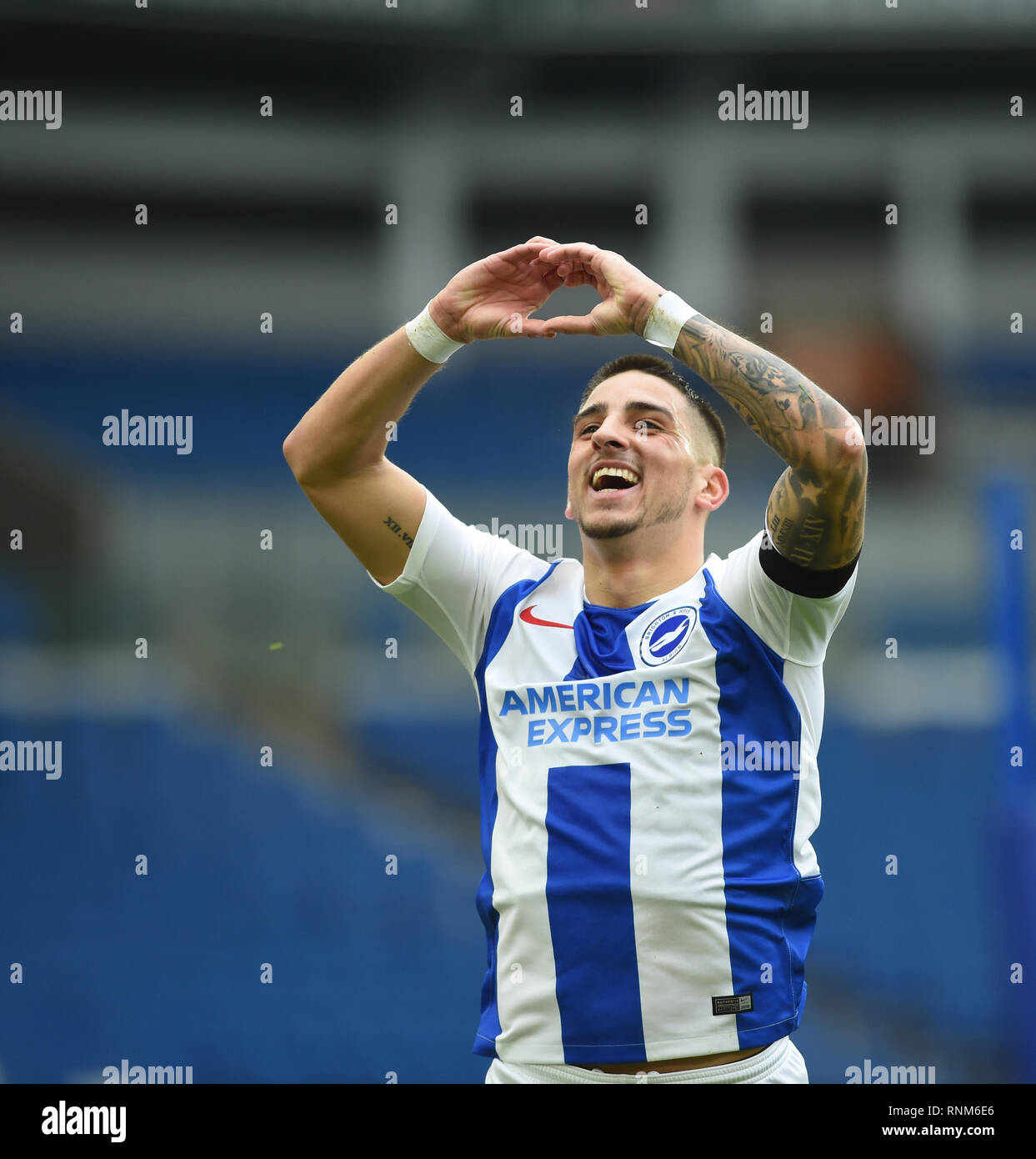 anthony knockaert goal celebration high resolution stock photography and images alamy anthony knockaert goal celebration high resolution stock photography and images alamy