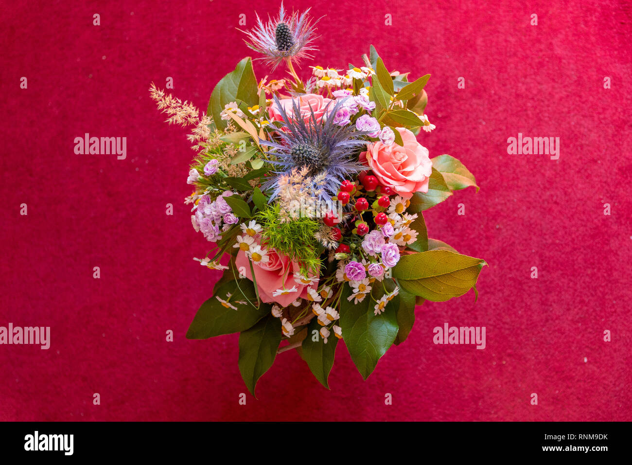 a bouquet of flowers Stock Photo