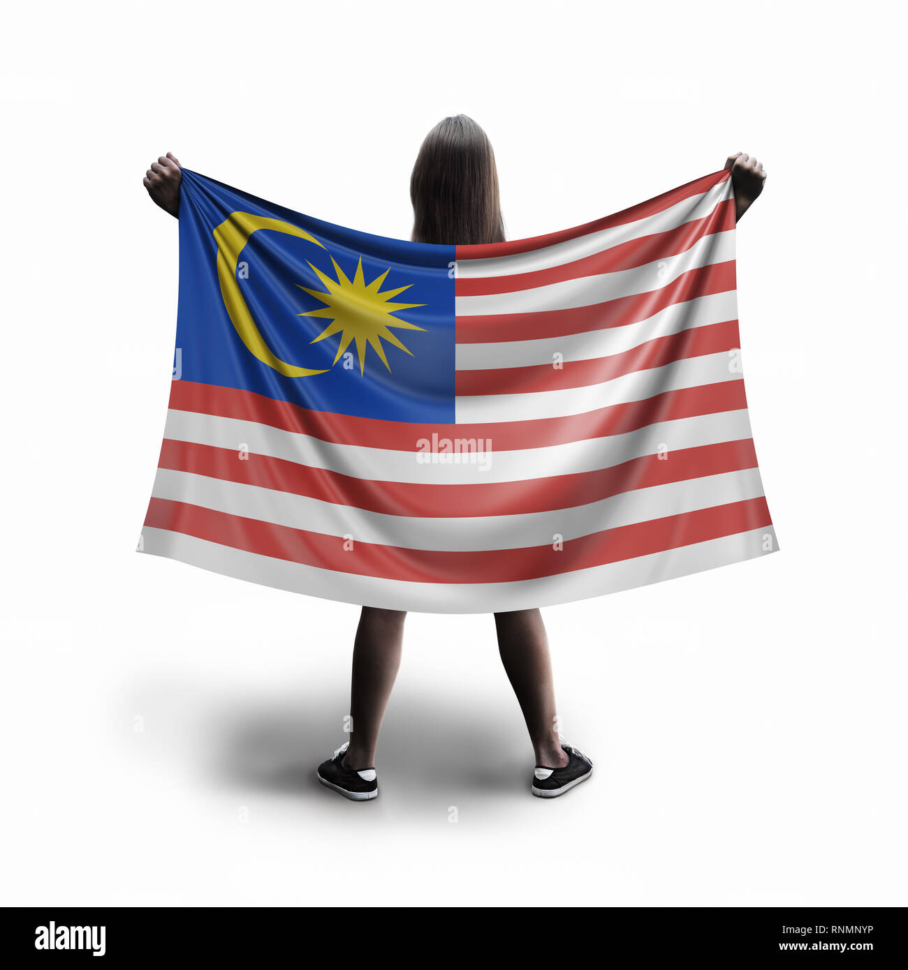 Women and flag Stock Photo - Alamy