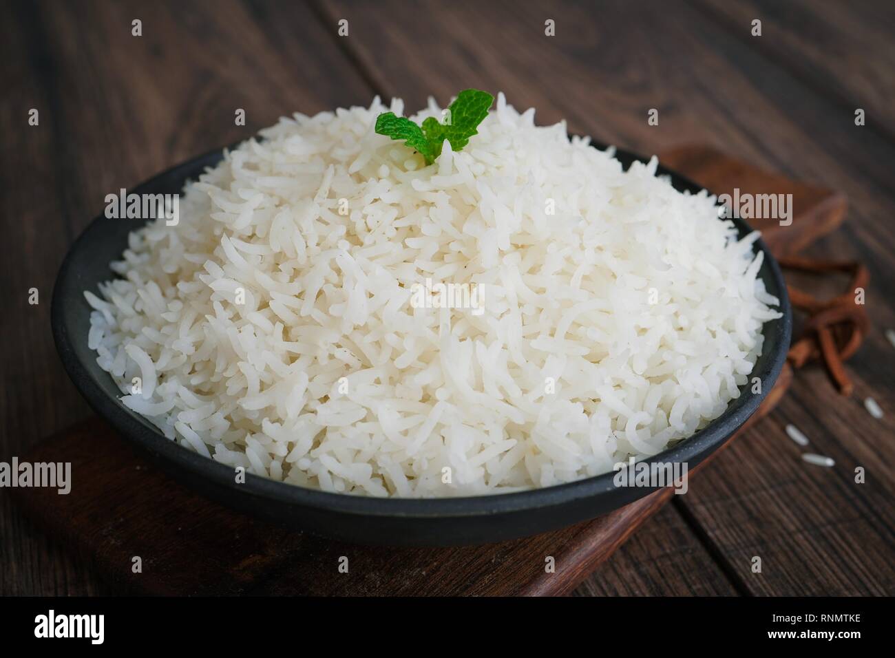 Indian cooked rice hi-res stock photography and images - Alamy