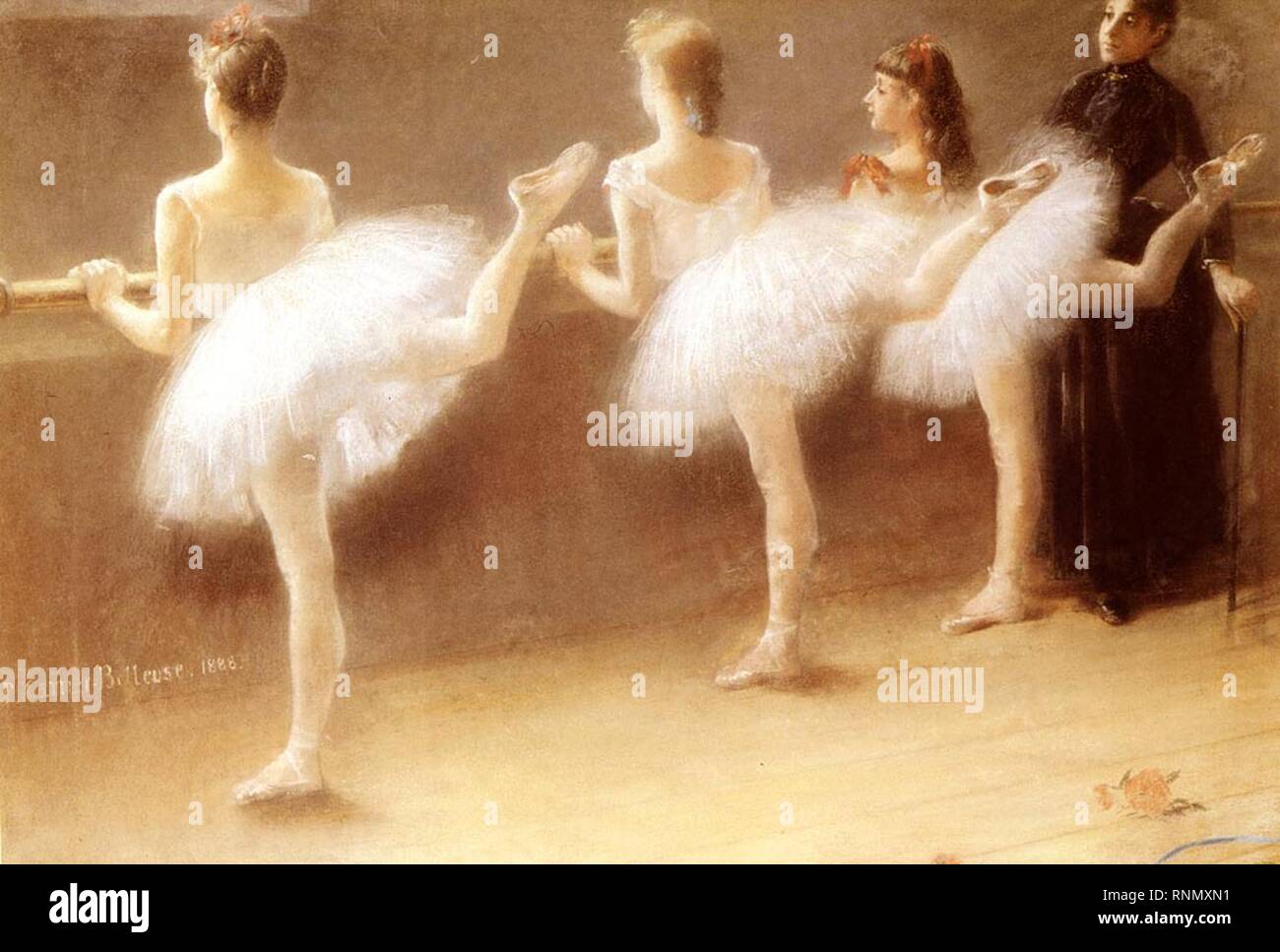 Carrier Belleuse Pierre At The Barre. Stock Photo