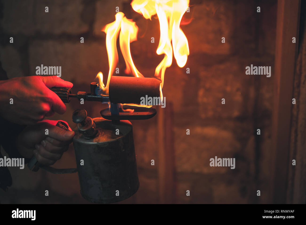 Brazing torch hires stock photography and images Alamy