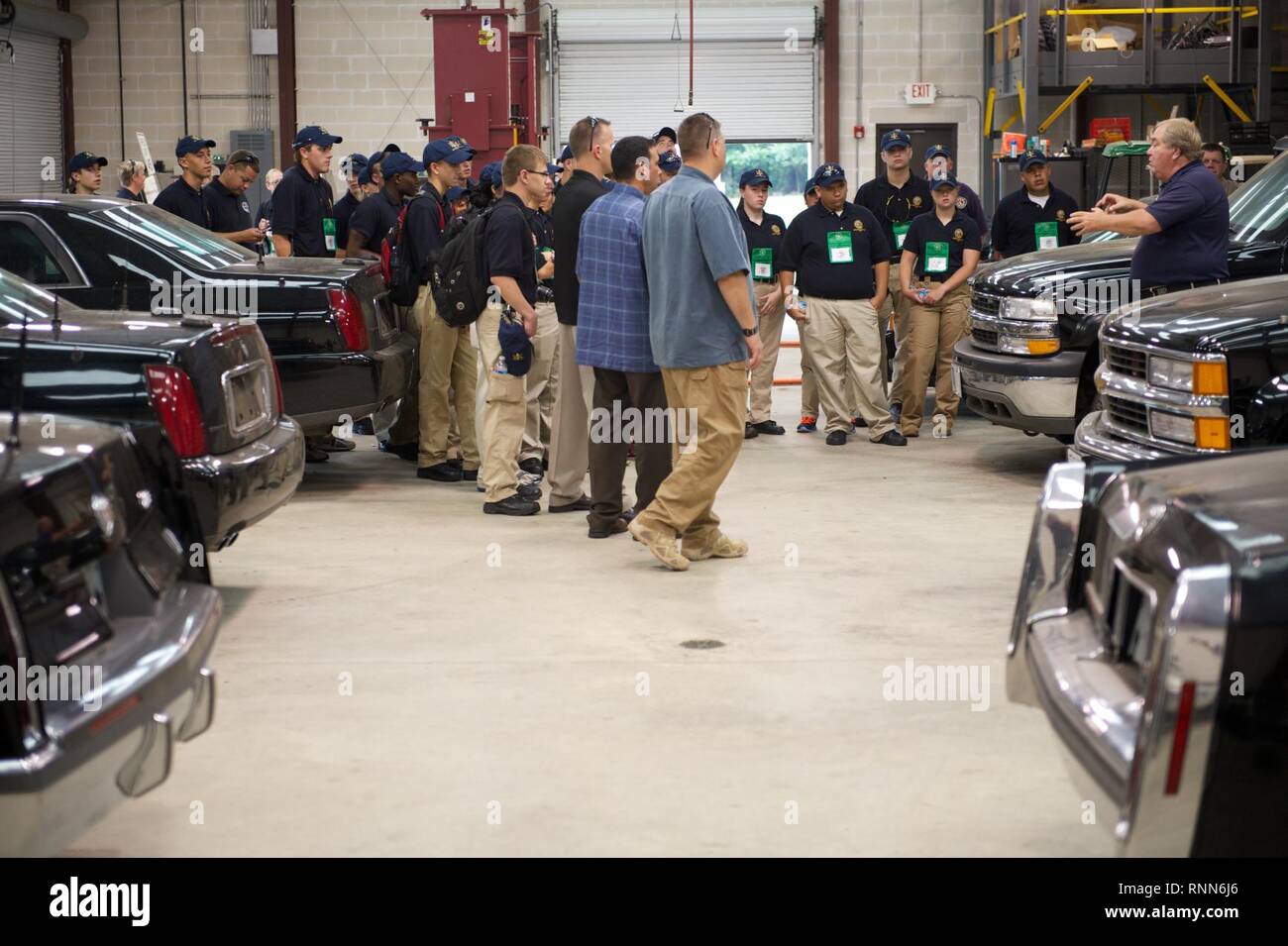 Cars and law enforcement explorers Stock Photo Alamy