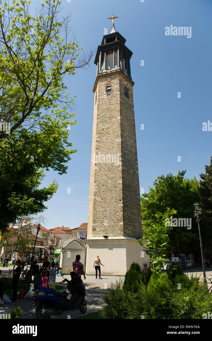 Clock Tower, Prilep, Macedonia Stock Photo Alamy