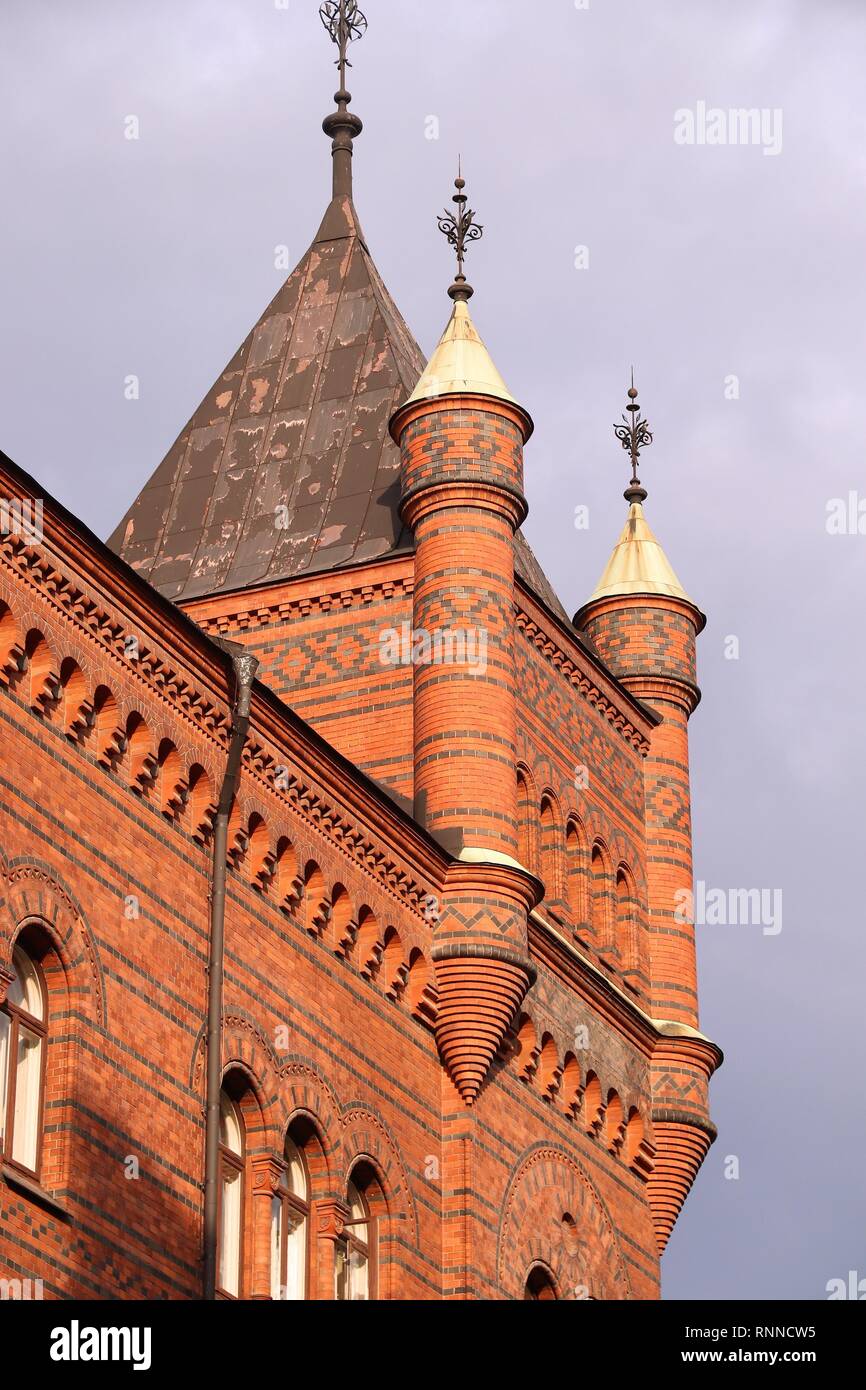 Stockholm landmark. Royal Stables (Swedish Kungliga Hovstallet) in