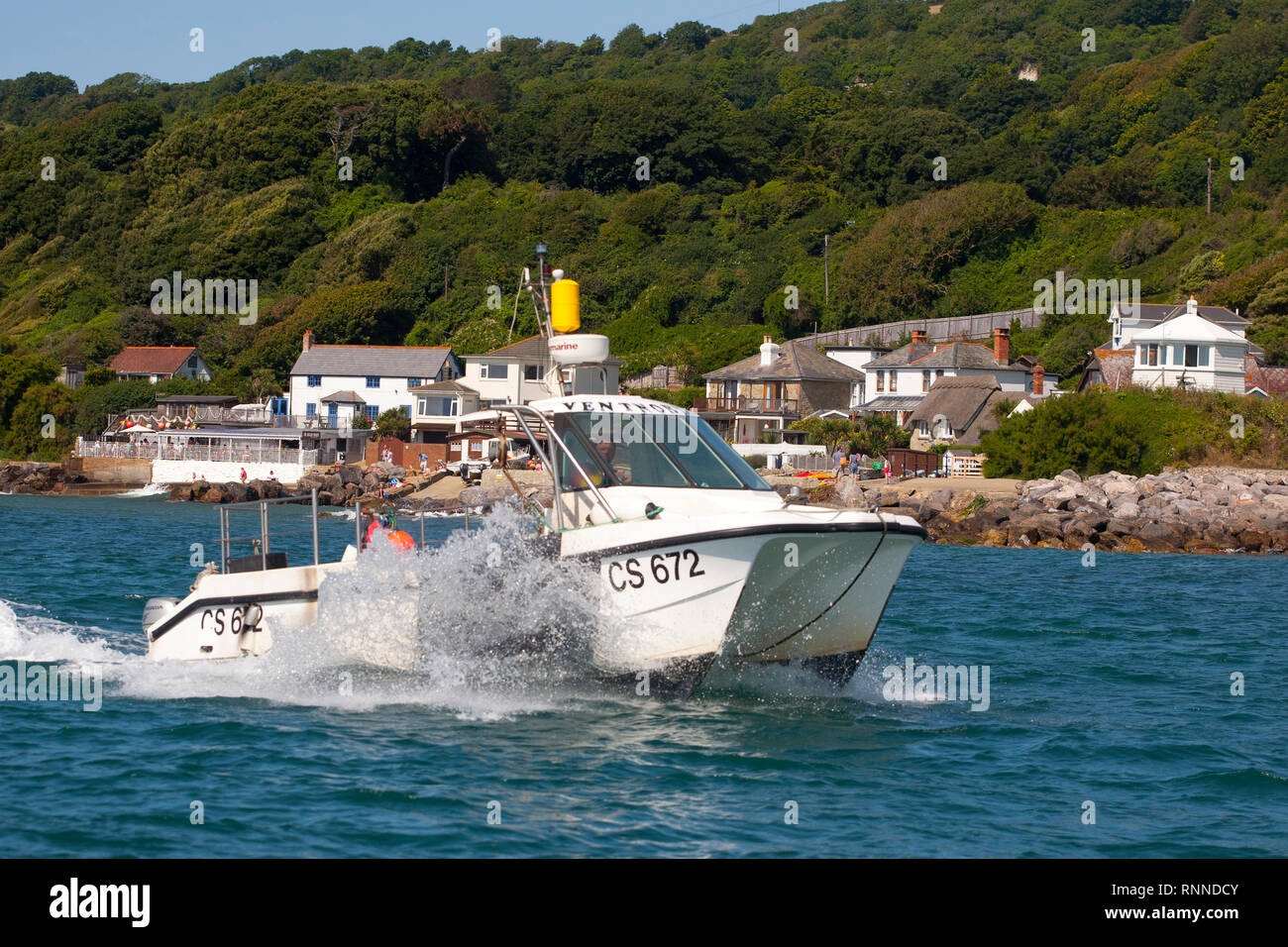 Fishing Boat, Lobster, Pots, long, line, Beach, Town, View, from the