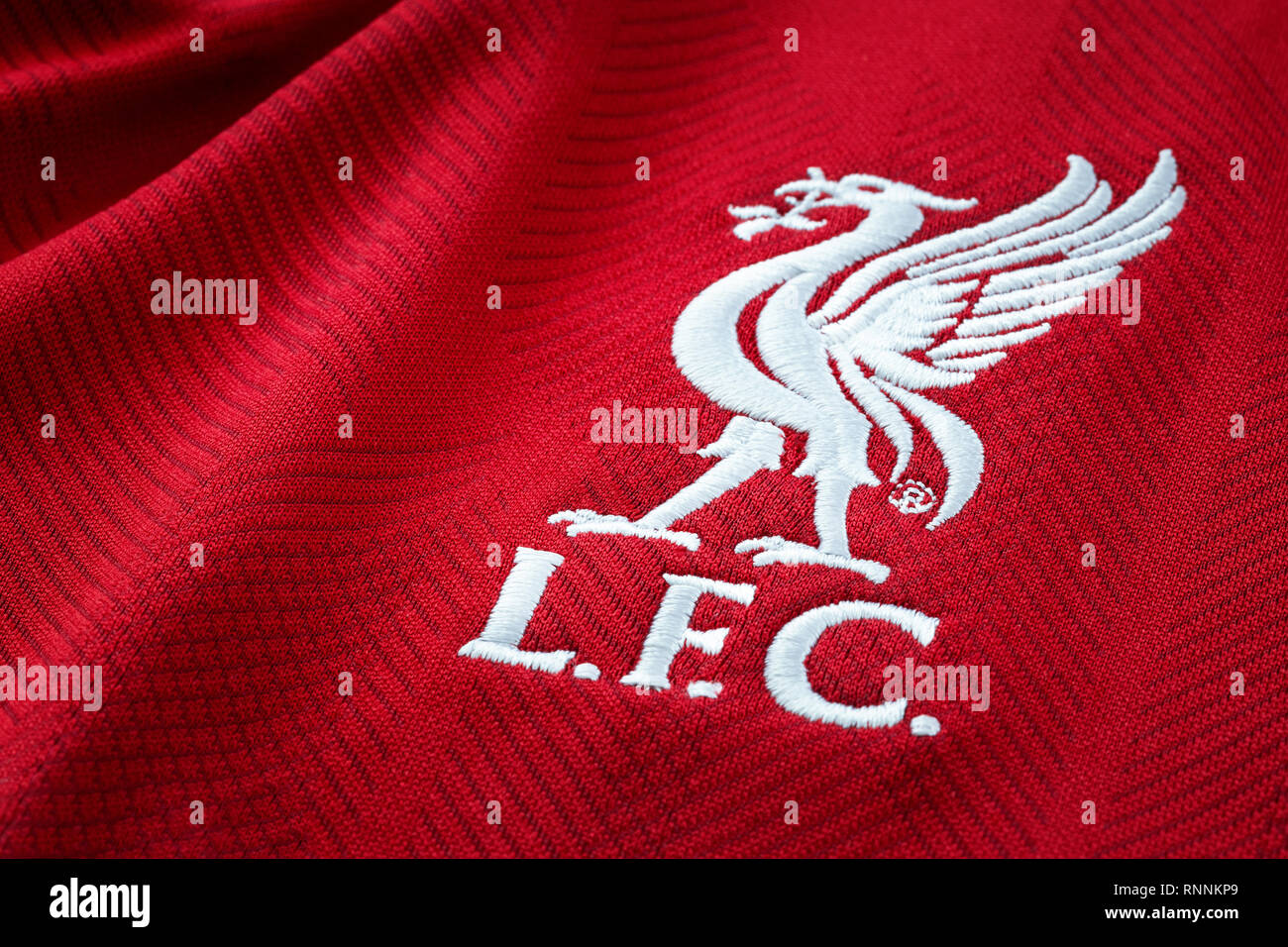 Liverpool fc new balance jersey hi-res stock photography and images - Alamy