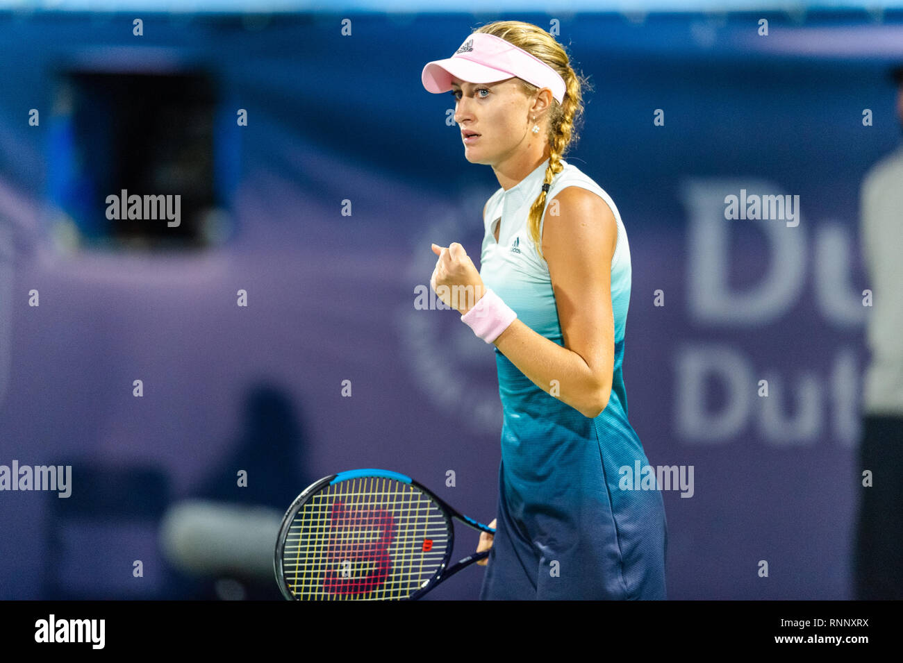 Kristina Mladenovic eases through into main Dubai tennis draw