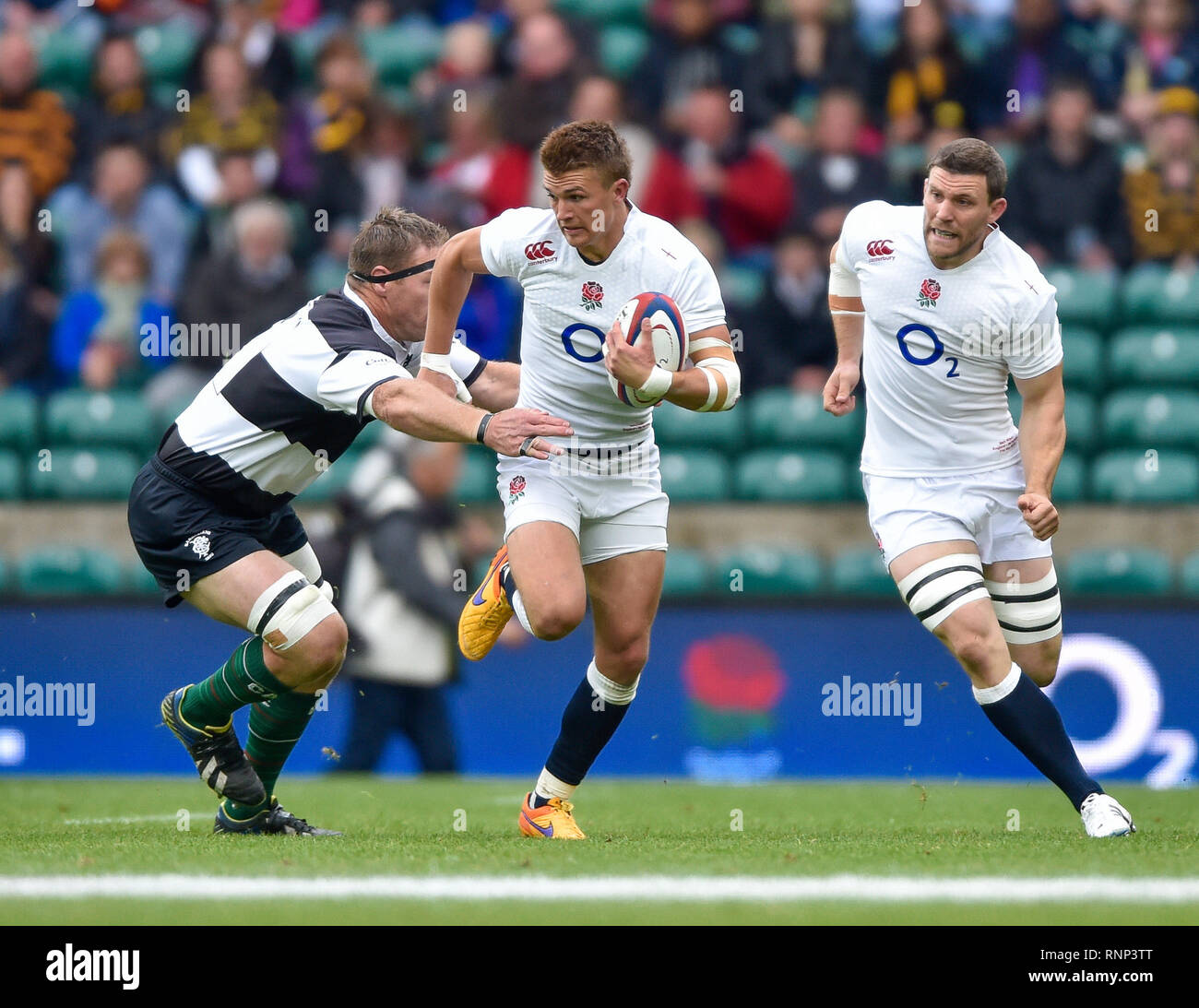London Uk 31st May 2015 England Centre Henry Slade
