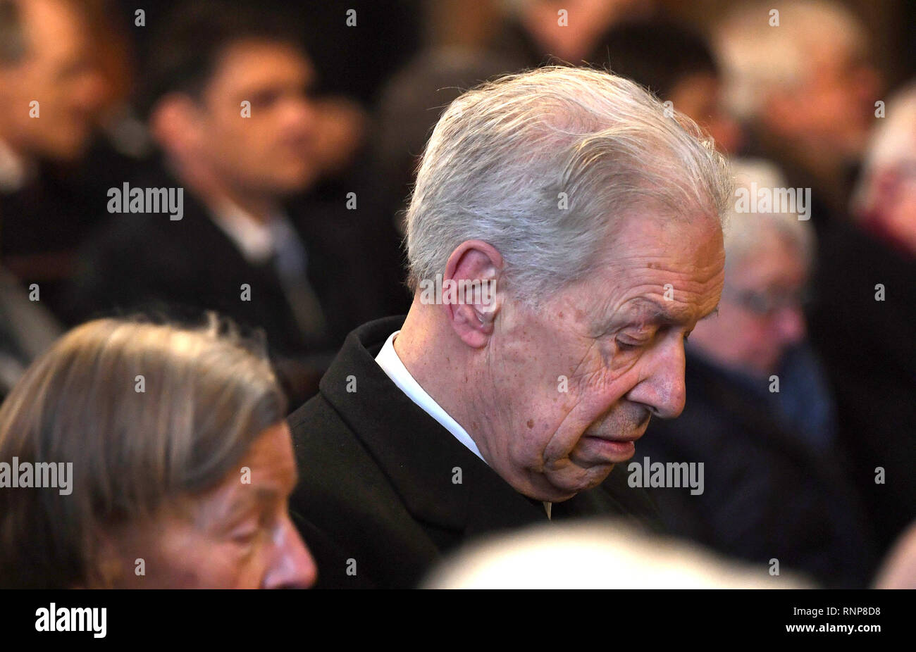 Bremen Germany 20th Feb 2019 Henning Scherf Former Mayor In