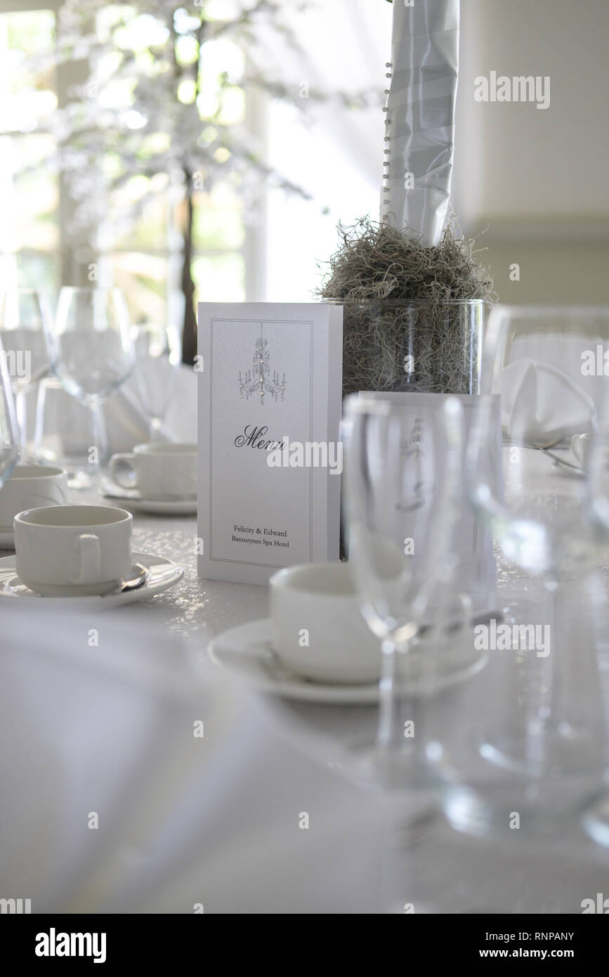 Beautiful Table And Decorations From An Art Deco Themed Wedding