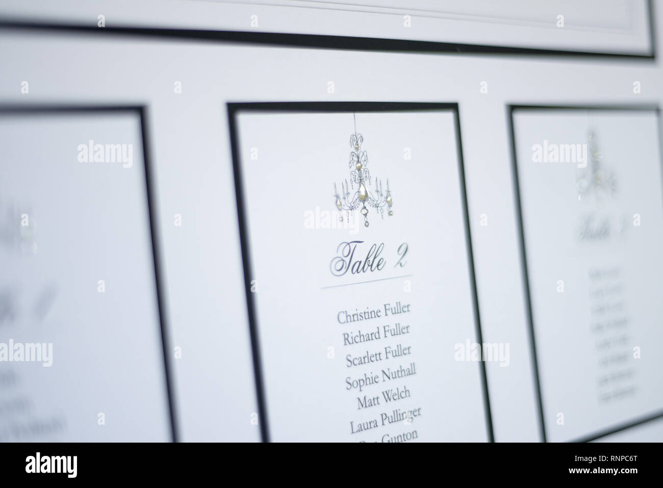 Beautiful Table And Decorations From An Art Deco Themed Wedding