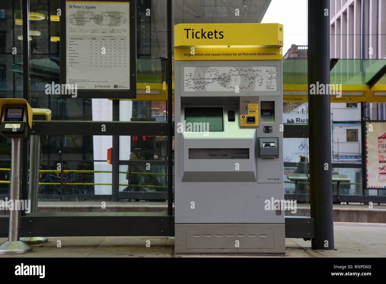 Manchester Metrolink Ticket Machines Hi res Stock Photography And Manchester Metrolink Ticket Machines Hi res Stock Photography And