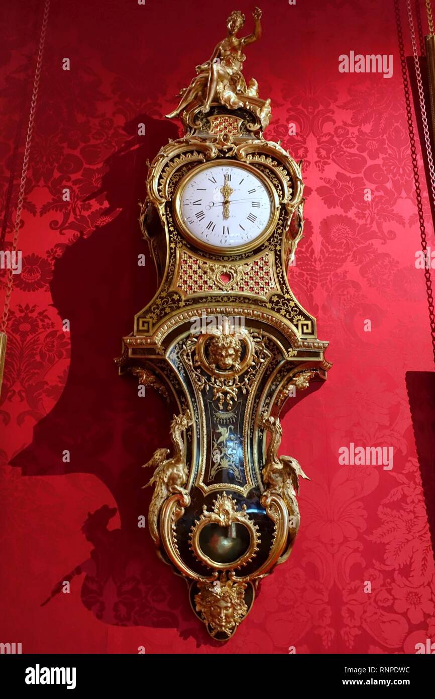 Cartel clock, attributed to AndréCharles Boulle, France, 17251750