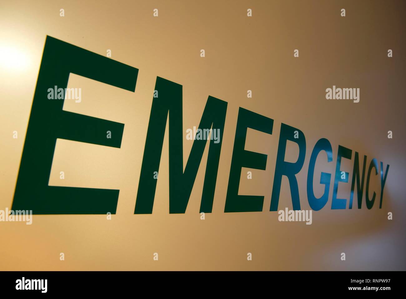 Emergency, Czech Republic Stock Photo