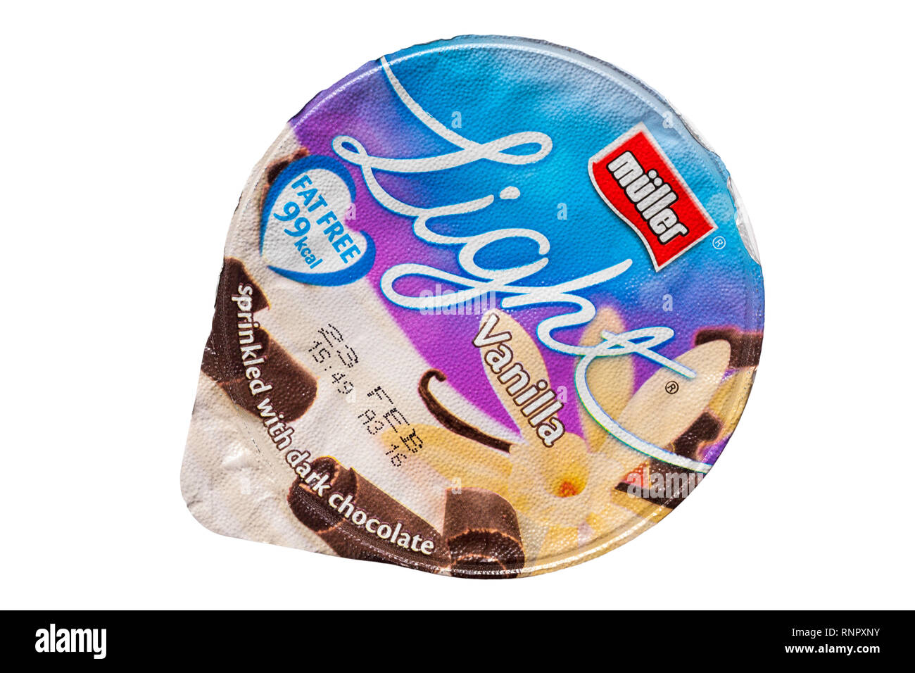 Muller light vanilla yoghurt hires stock photography and images Alamy