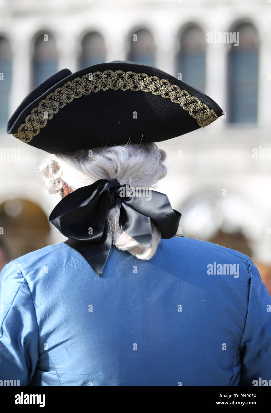 Masked man during venice hi-res stock photography and images - Alamy