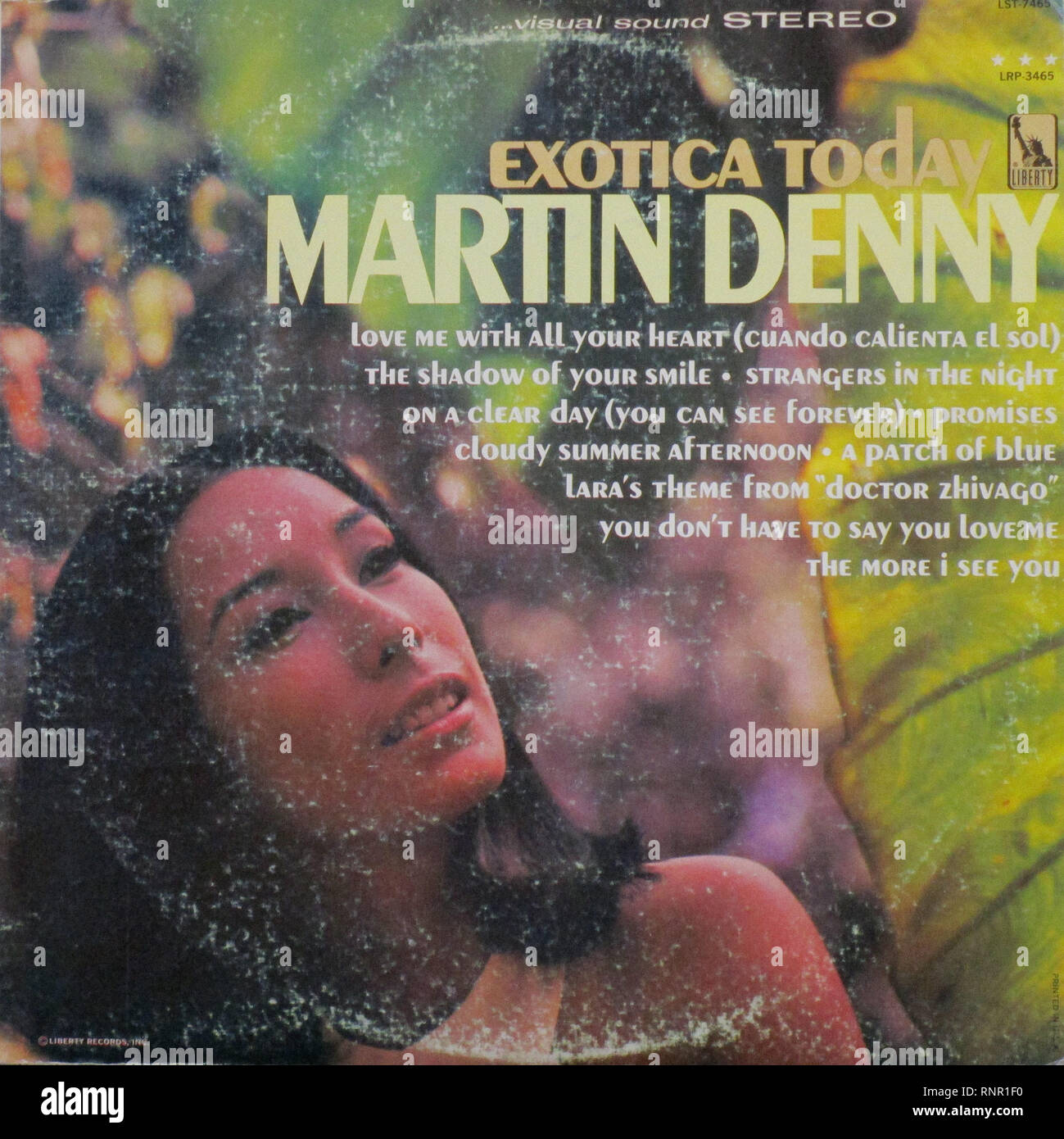 マーティンデニー　エキゾティカ・トゥデイＬＰレコード　輸入盤 MARTIN DENNY: exotica today LIBERTY 12\" LP 33 RPM