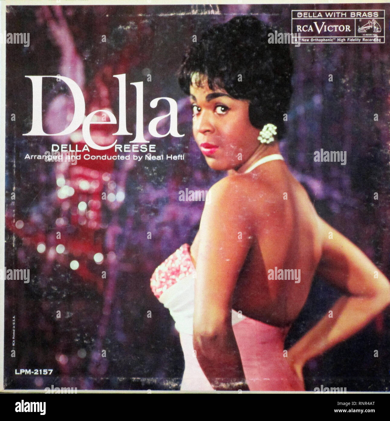 Vintage Vinyl Lp Cover Della Della Reese 1960 Stock Photo - Alamy, image size:1290x1390