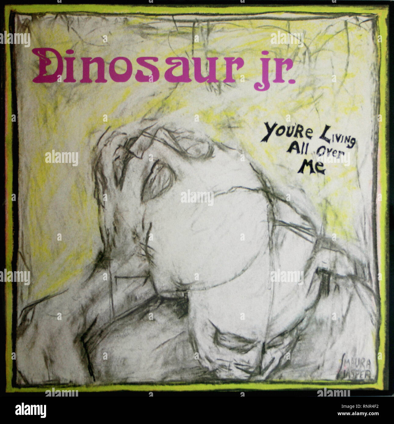 Dinosaur jr. アルバムポスター 1994 Dinosaur Jr. - Cleveland Silkscreen Concert Poster by