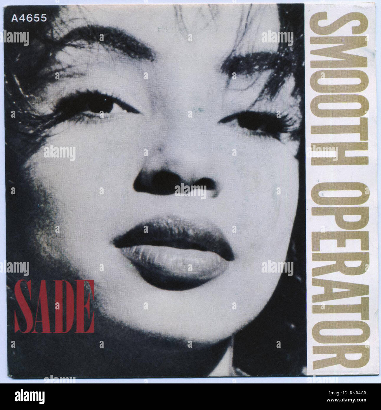 Smooth Operator Sade - Vintage Cover Album Stock Photo - Alamy